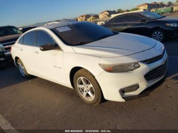  Salvage Chevrolet Malibu