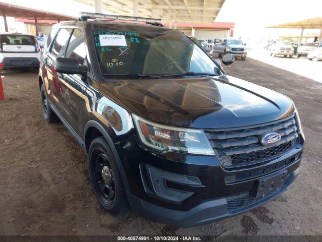  Salvage Ford Police Interceptor Utilit