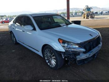  Salvage Hyundai Equus