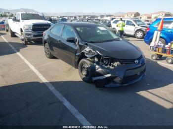  Salvage Toyota Corolla