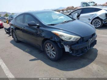  Salvage Hyundai ELANTRA