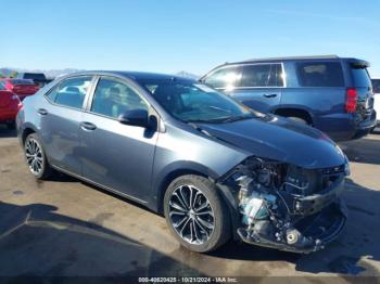  Salvage Toyota Corolla