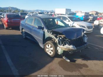  Salvage Toyota Corolla