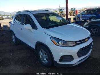  Salvage Chevrolet Trax