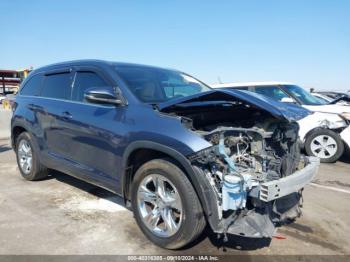  Salvage Toyota Highlander