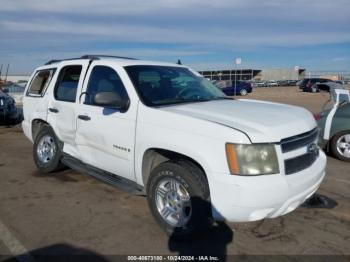  Salvage Chevrolet Tahoe