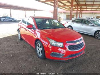  Salvage Chevrolet Cruze