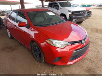  Salvage Toyota Corolla