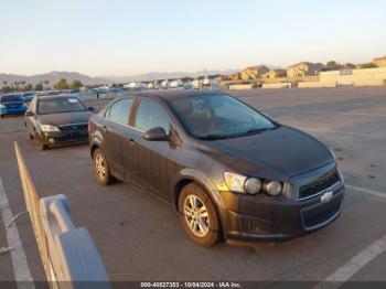  Salvage Chevrolet Sonic