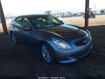  Salvage INFINITI G37x