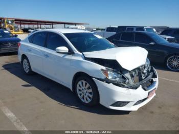  Salvage Nissan Sentra