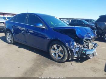  Salvage Chevrolet Cruze