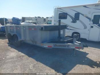  Salvage 1dia Diamond C Trailer Mfg.