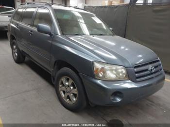  Salvage Toyota Highlander