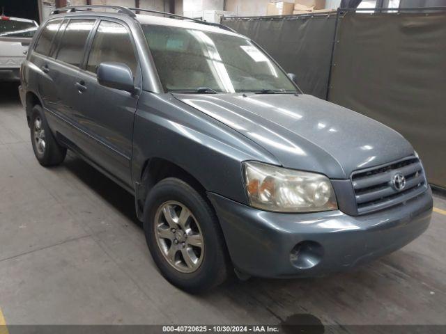  Salvage Toyota Highlander