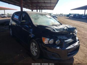  Salvage Chevrolet Sonic