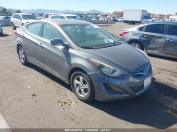  Salvage Hyundai ELANTRA