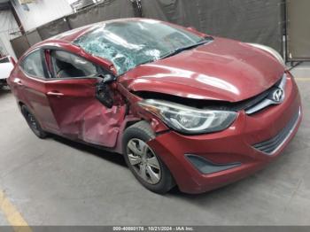  Salvage Hyundai ELANTRA