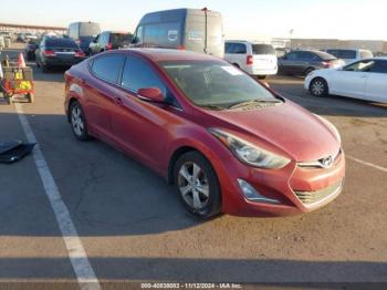  Salvage Hyundai ELANTRA