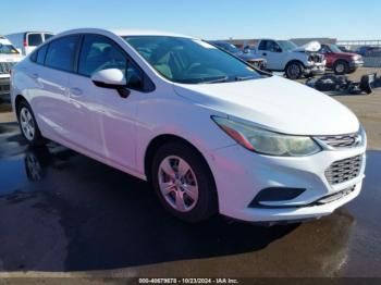  Salvage Chevrolet Cruze