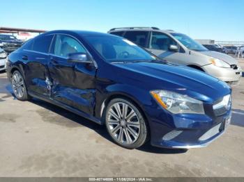  Salvage Mercedes-Benz Cla-class