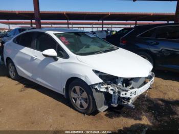  Salvage Chevrolet Cruze