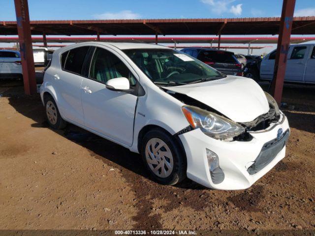  Salvage Toyota Prius c