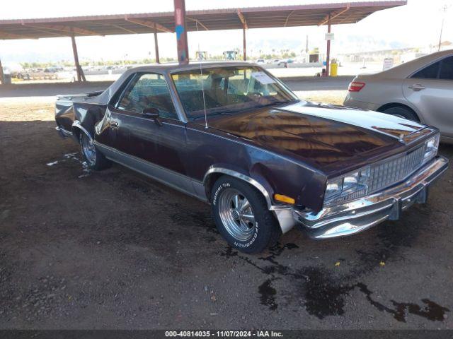  Salvage Chevrolet El Camino