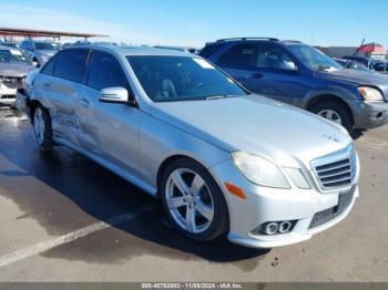  Salvage Mercedes-Benz E-Class