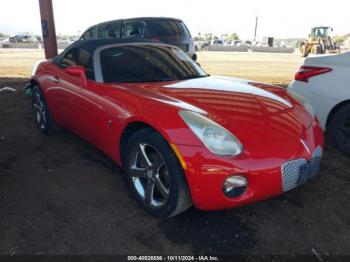  Salvage Pontiac Solstice