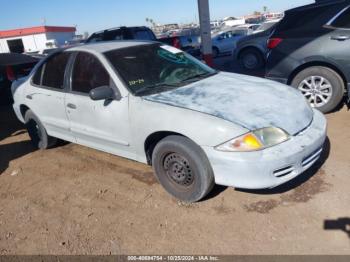  Salvage Chevrolet Cavalier