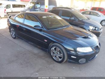  Salvage Pontiac GTO