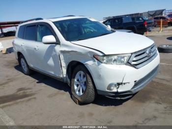  Salvage Toyota Highlander