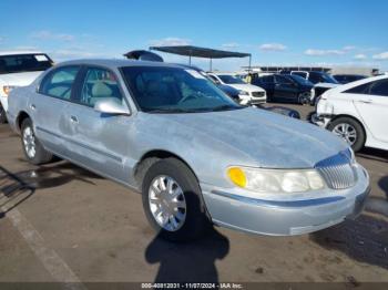  Salvage Lincoln Continental