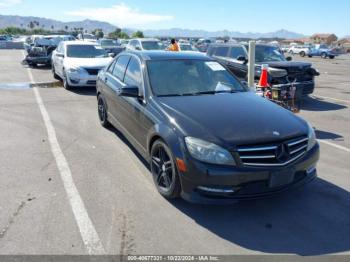  Salvage Mercedes-Benz C-Class