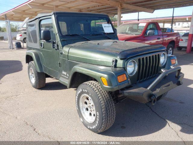  Salvage Jeep Wrangler