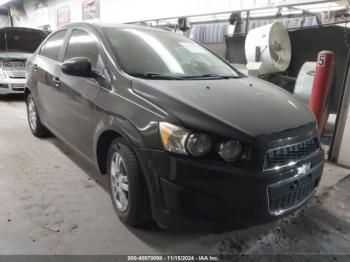  Salvage Chevrolet Sonic