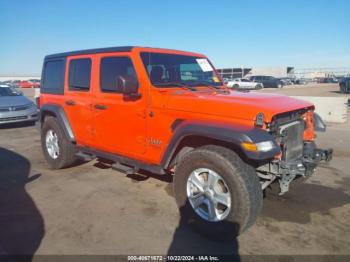  Salvage Jeep Wrangler