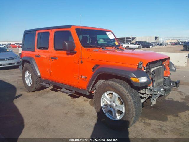  Salvage Jeep Wrangler