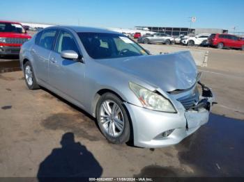  Salvage INFINITI G37