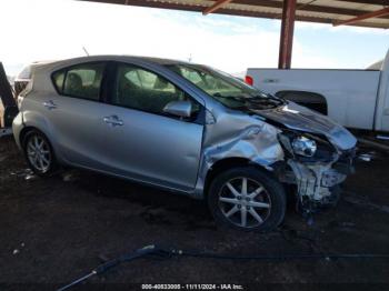  Salvage Toyota Prius c