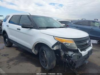  Salvage Ford Utility Police Intercepto