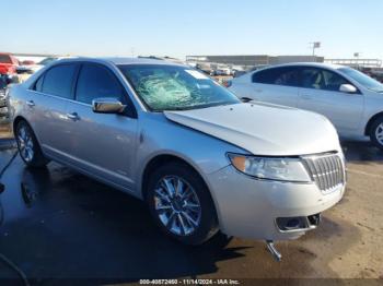  Salvage Lincoln MKZ Hybrid