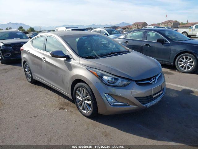  Salvage Hyundai ELANTRA