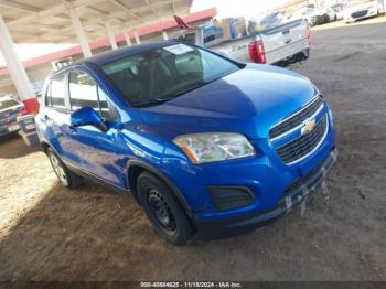  Salvage Chevrolet Trax