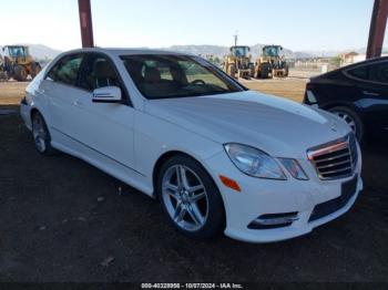  Salvage Mercedes-Benz E-Class