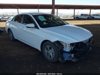  Salvage Hyundai ELANTRA