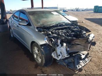  Salvage Hyundai ELANTRA