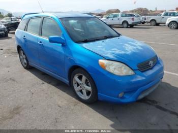  Salvage Toyota Matrix