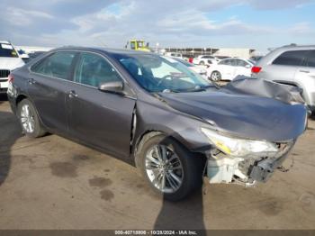  Salvage Toyota Camry